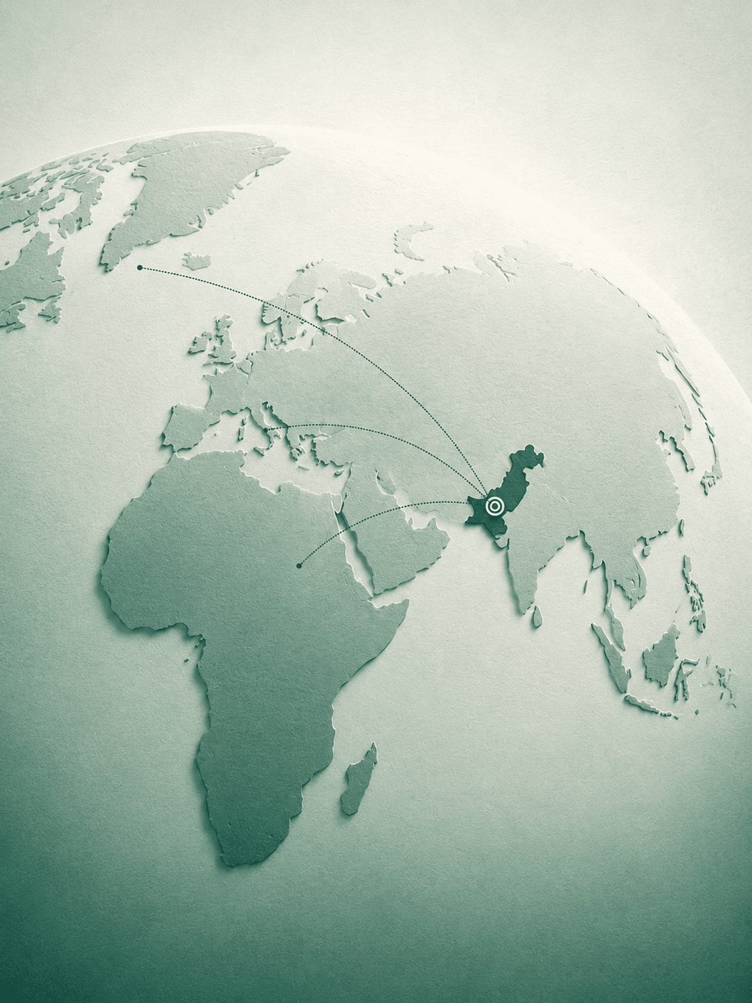 Global business connections extending from Pakistan